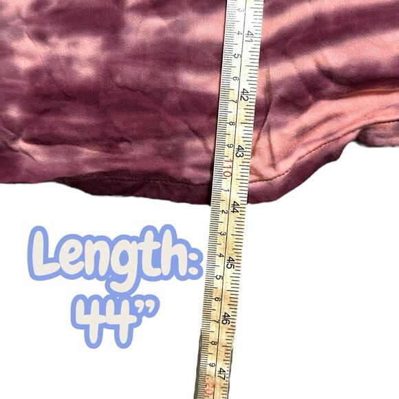 Anthropologie Dolan Eliska Pink Rose Tie Dye Maxi Dress Women’s XS Boho Artsy - Picture 8 of 9